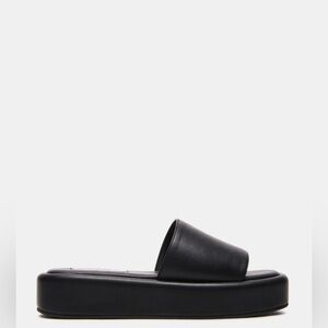 Black Steve Madden sandals